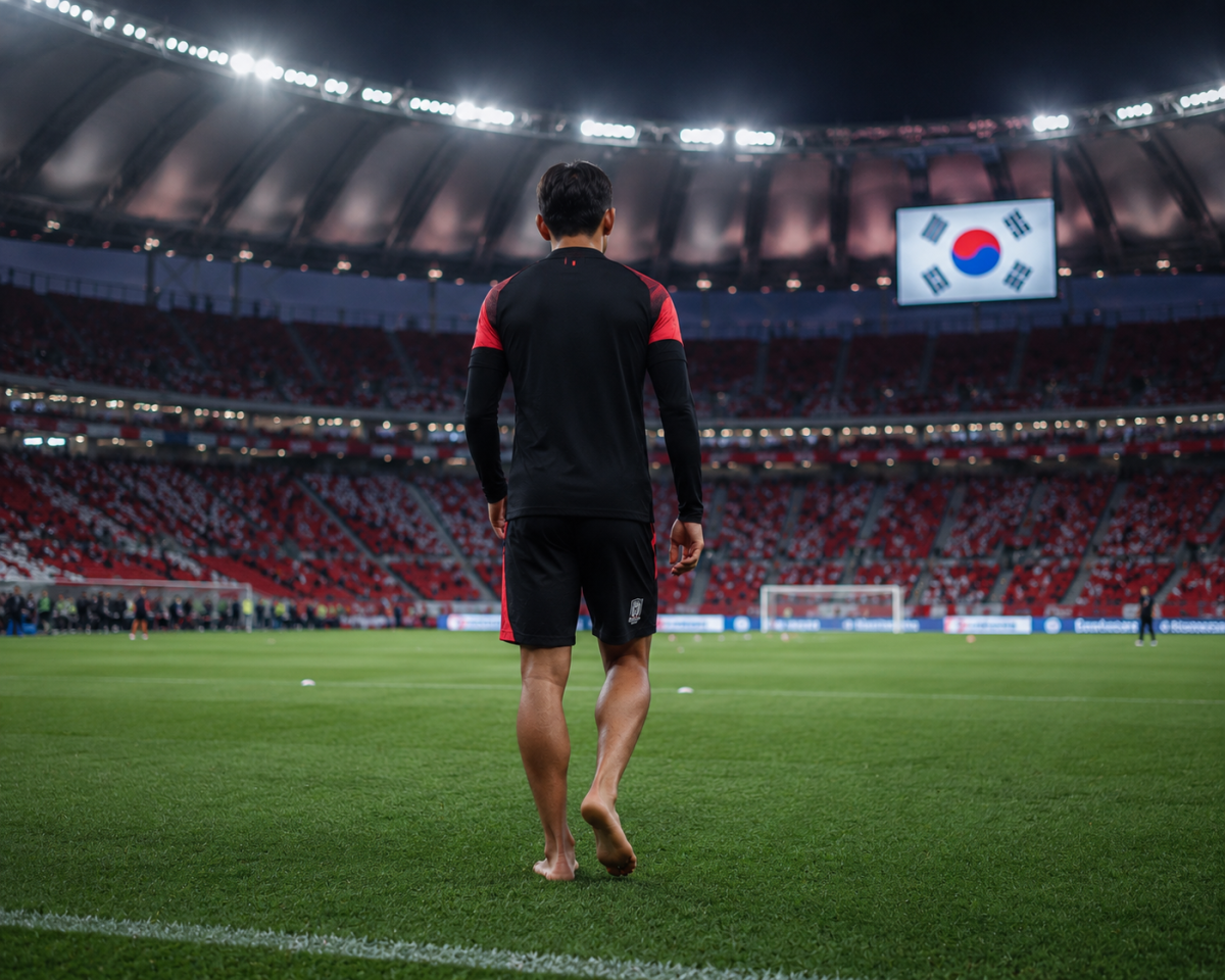 Scalzo sul prato prima del Mondiale: la psicologia dei rituali pre partita.