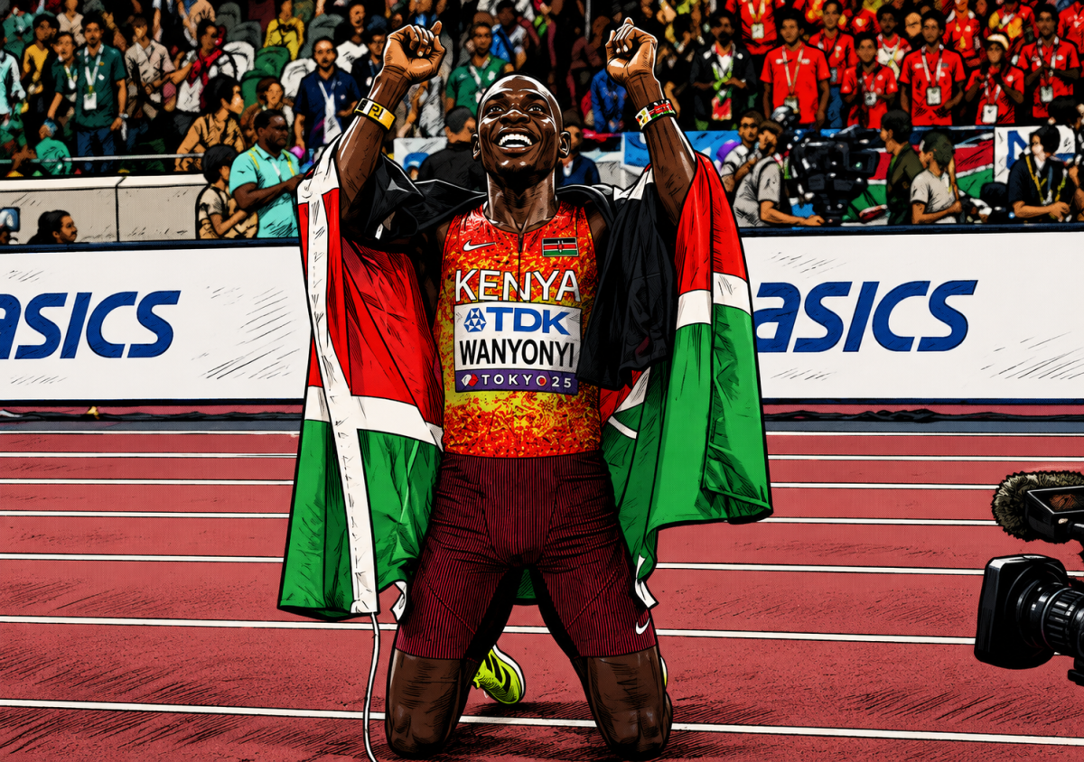 Wanyonyi record 1000 metri