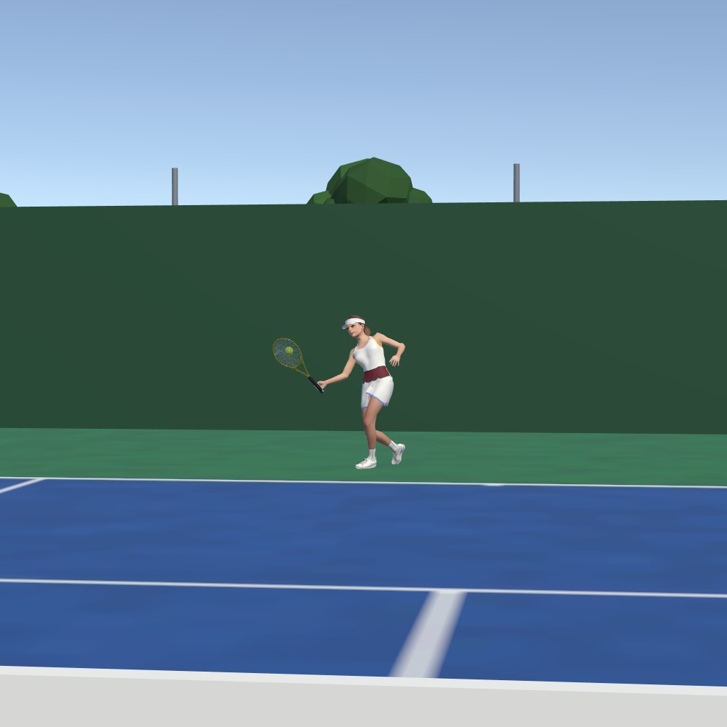 Esperienza VR di anticipazione nel tennis