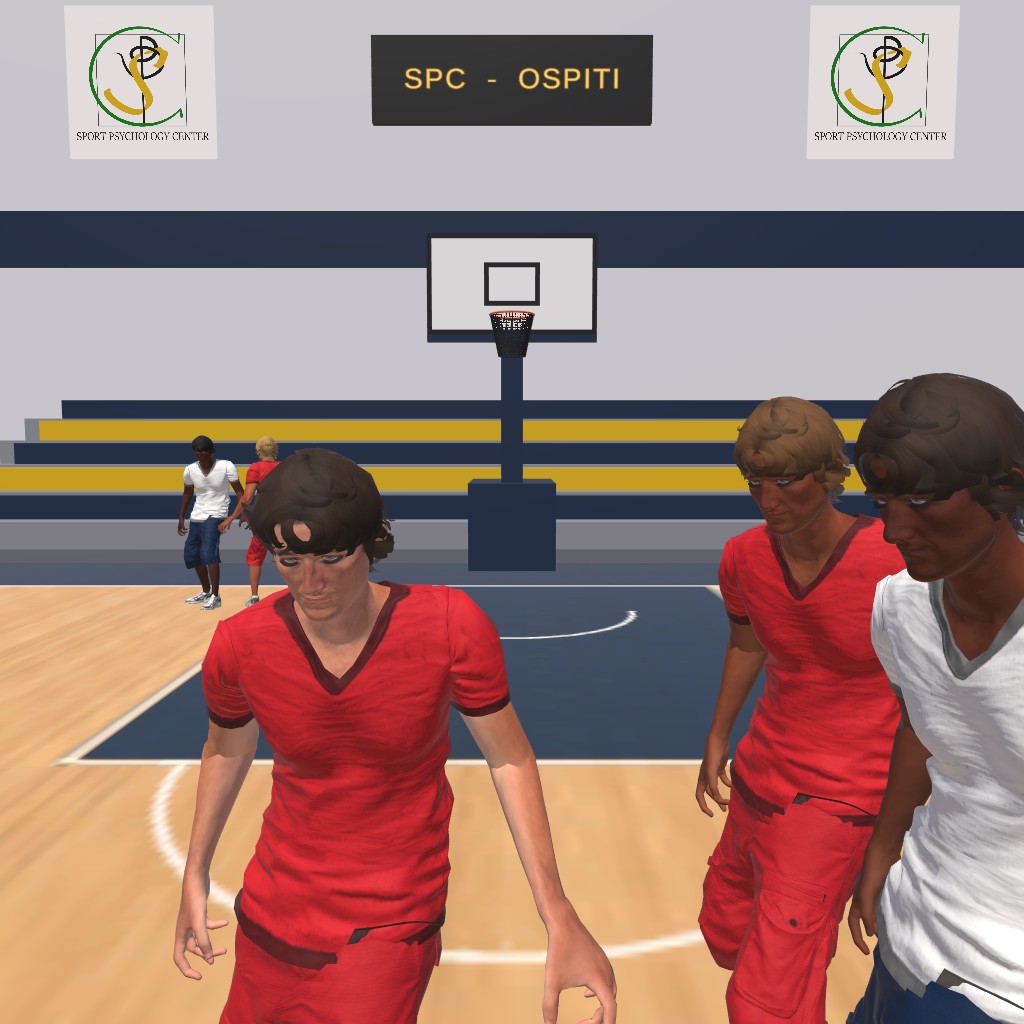 Esperienza VR di lettura del pick and roll nel basket