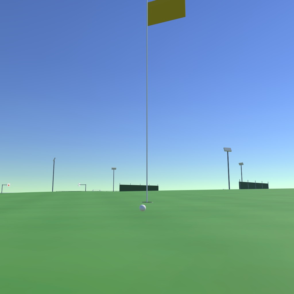 Esperienza VR di putt sotto pressione