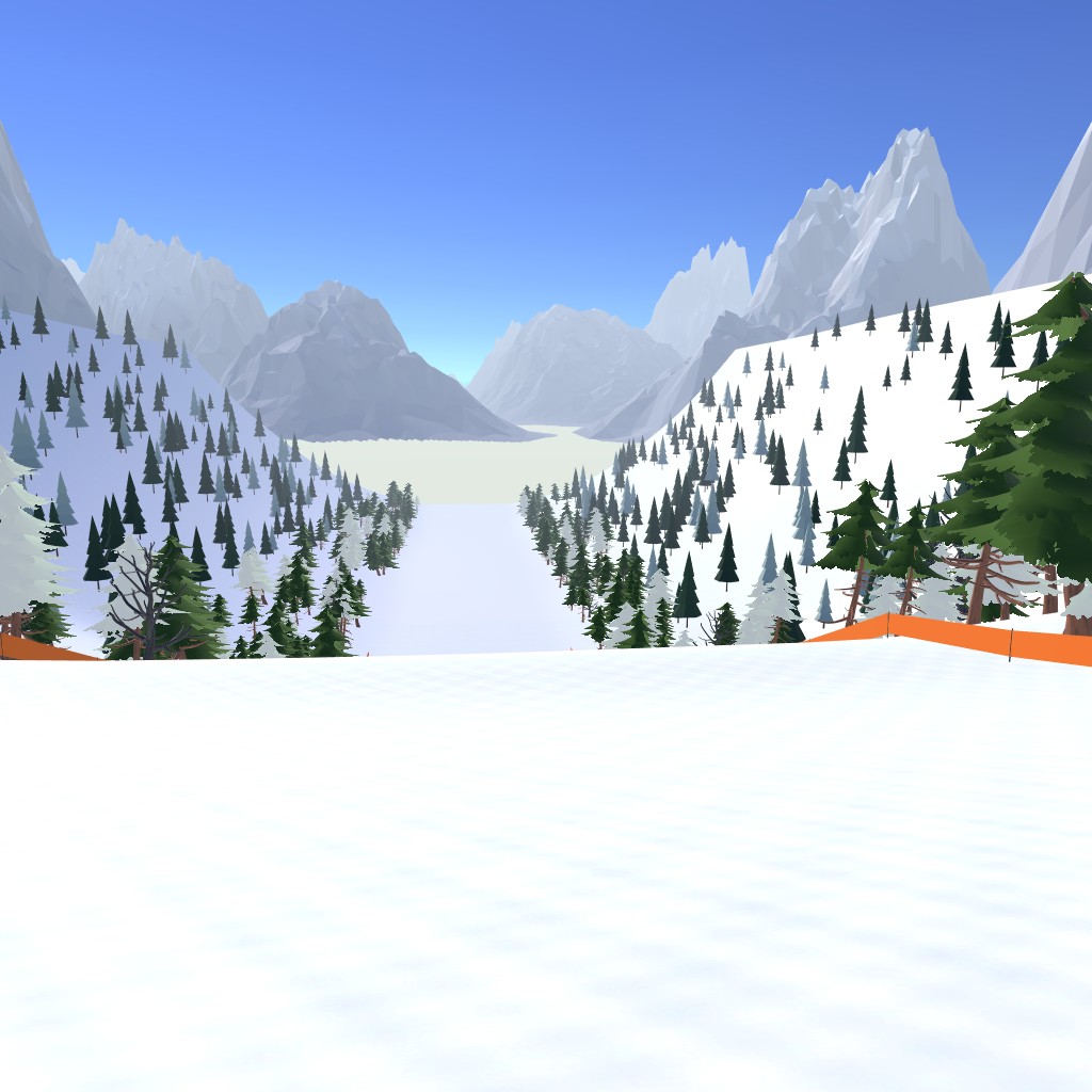 Esperienza VR di ricognizione e visualizzazione nello sci alpino
